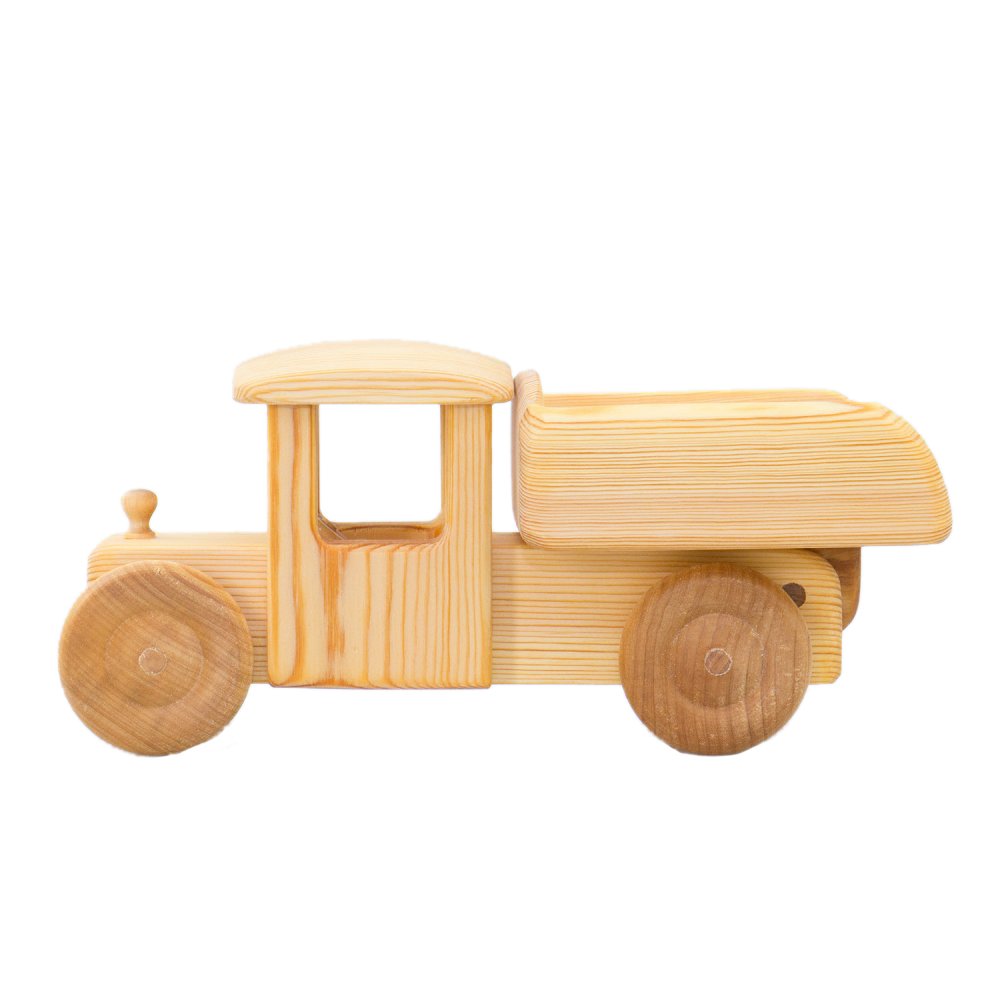 Camion con ribalta legno massello Drei Blatter
