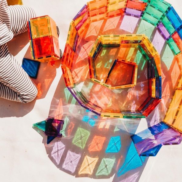 Connetix tiles costruzioni magnetiche 102 Pezzi Creative Pack