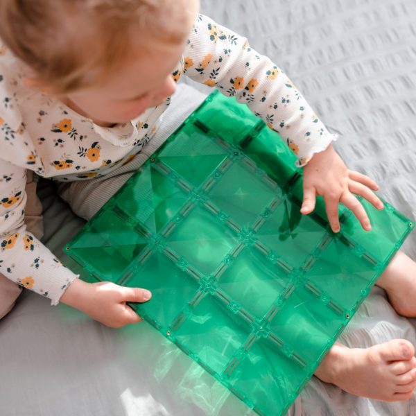Connetix tiles costruzioni magnetiche 2 Pezzi Base Plate Pack
