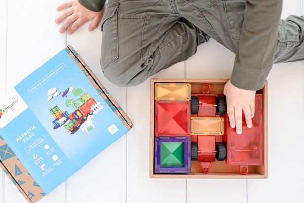 Connetix tiles costruzioni magnetiche 24 Pezzi Motion Pack