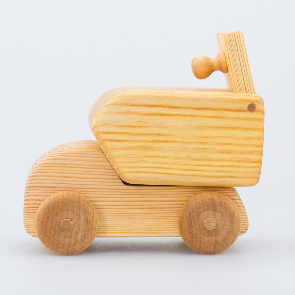 Mini auto furgoncino legno massello Drei Blatter - Babookidsdesign