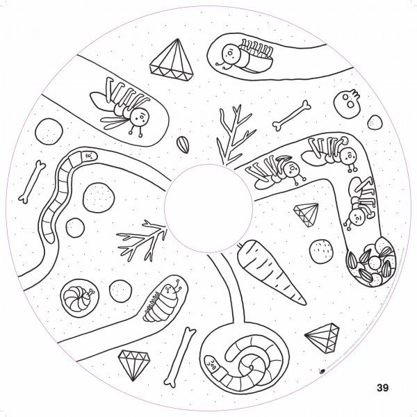 Ricariche 20 fogli Little friends Drawin Table
