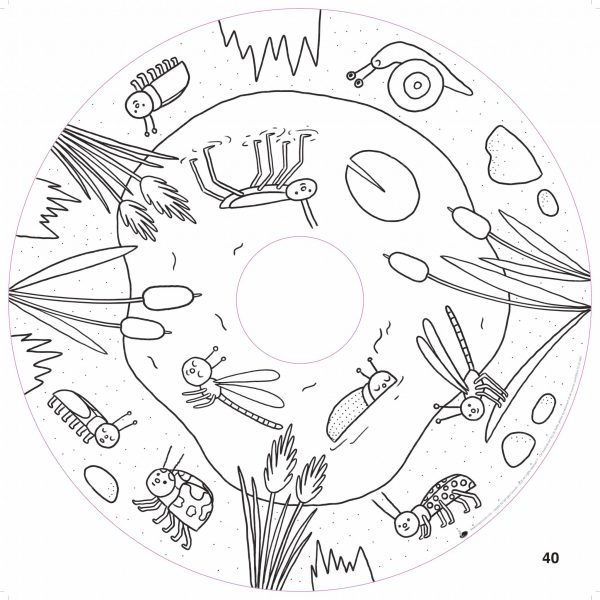 Ricariche 20 fogli Little friends Drawin Table