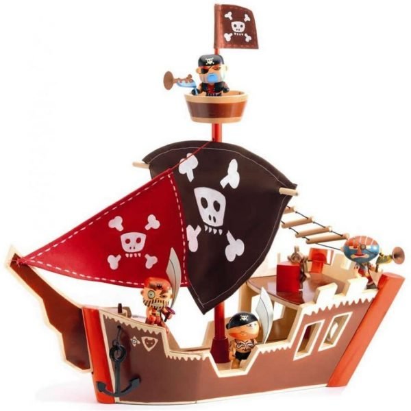 Vascello dei pirati in legno Arty Toys Djeco