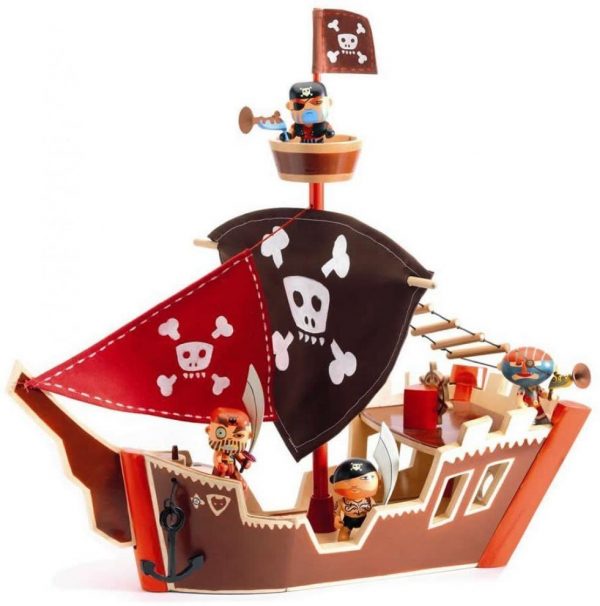 Vascello dei pirati in legno Arty Toys Djeco