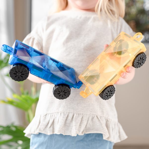 Connetix tiles costruzioni magnetiche 2 Pezzi Car Pack
