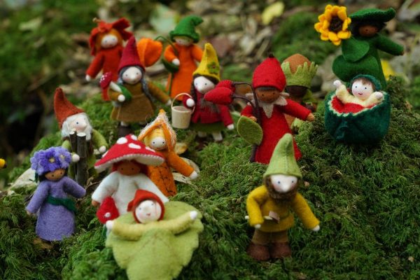 Figura Waldorf Gnomo foresta Grandfather Ambro-dolls
