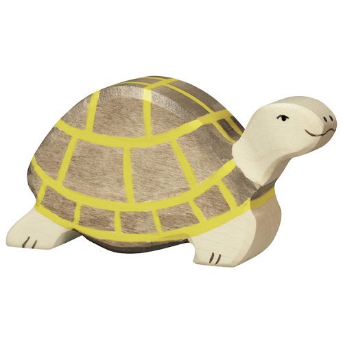 Figura legno tartaruga - Holztiger