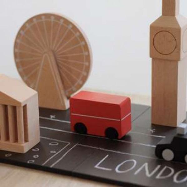 Gioco lavagna mini mondo Londra Kiko+ Kukkia - Babookidsdesign