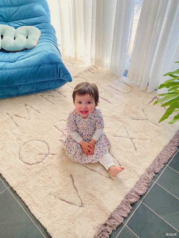 Tappeto RugCycled Washable Rug ABC S Lorena Canals