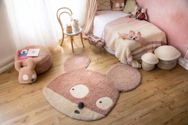 Tappeto Woolable Rug Miss Mighty Mouse Lorena Canals