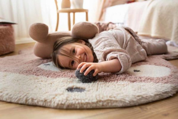 Tappeto Woolable Rug Miss Mighty Mouse Lorena Canals