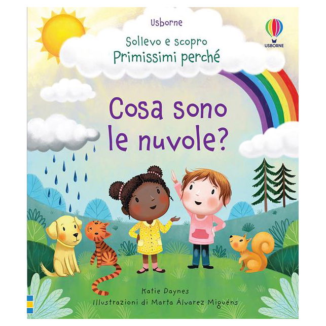 Cosa sono le nuvole? libro con alette Usborne