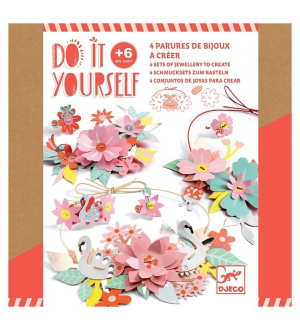 Do it yourself Jewelery Flowers Djeco