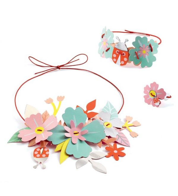 Do it yourself Jewelery Flowers Djeco