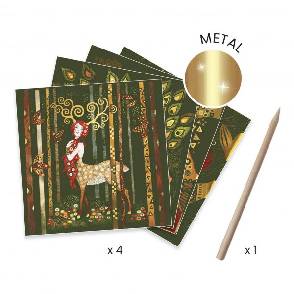 Set artistico Inspired by Gustave Klimt Djeco