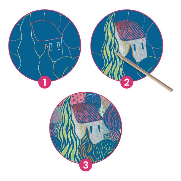 Set artistico Inspired by Vincent Van Gogh Djeco