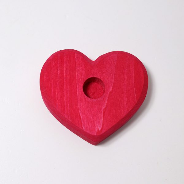 Candeliere cuore rosso Grimm's