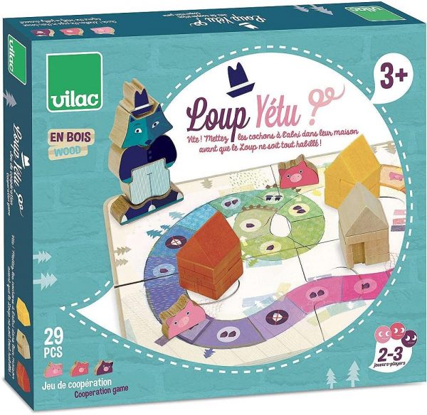 Gioco da tavolo Jeu Loup yétu Vilac