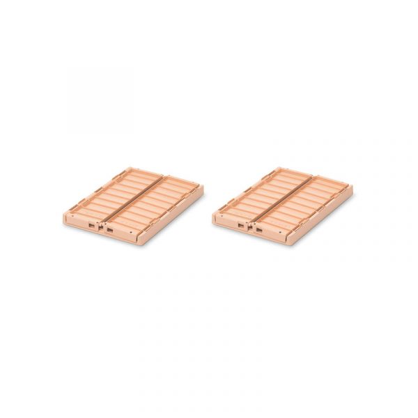 Set 2 contenitori giochi impilabili S rose LIEWOOD