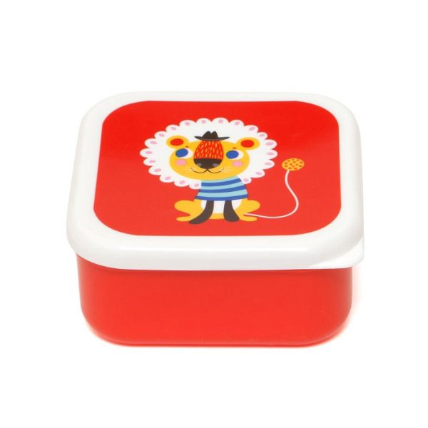 Set 3 contenitori porta merenda Animal Petit Monkey