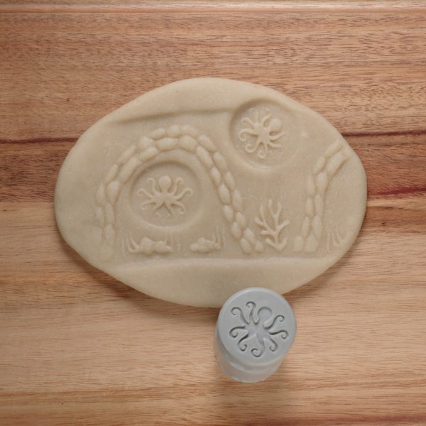 Set 6 stampi a rullo Ocean Life Yellow Door