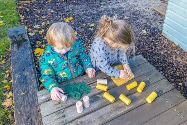 Set stampi a rullo Garden Bugs Yellow Door