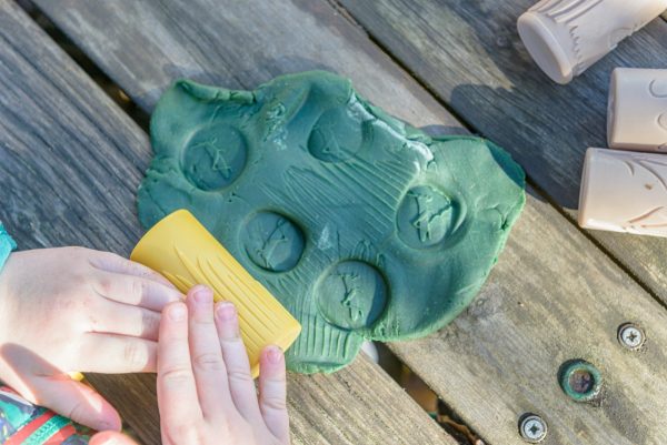 Set stampi a rullo Garden Bugs Yellow Door