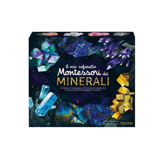 Il mio cofanetto Montessori dei minerali - Babookidsdesign