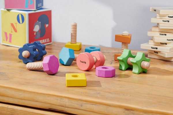 Set avvito svito bulloni e forme Tickit