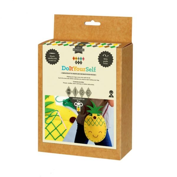 Set cucito Sewing kit Ananas bag aPunt Barcelona