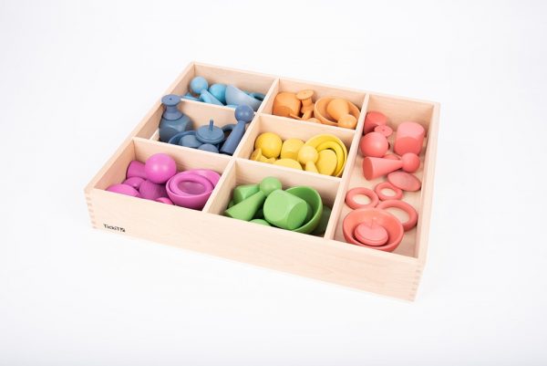 Vassoio di classificazione 50x43 cm 7 scomparti Tickit