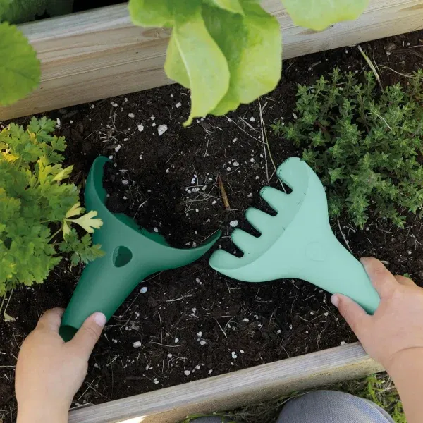 Paletta e rastrello 2 in 1 Raki garden green Quut