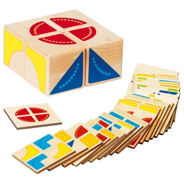 Puzzle cubi + tessere gioco Kubus Goki -58649_s
