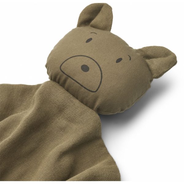 Set 2 doudou garza orso e coniglio khaki - blue mix LIEWOOD