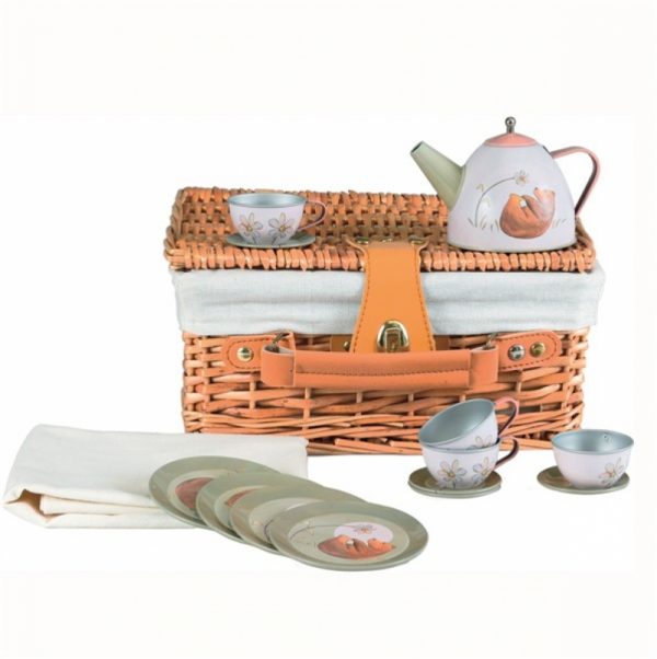 Set servizio del thé Forest + cestino Egmont Toys