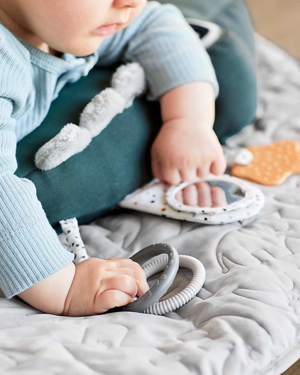 Cuscino attività Tummy time Croco malva Done by Deer