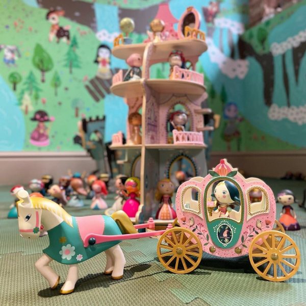 Figura in vinile Arty Toys Mila & Ze Carrosse Djeco
