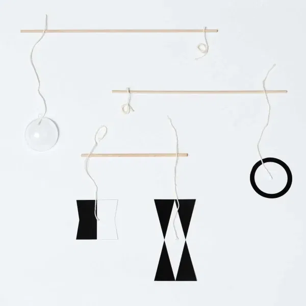Set 2 kit creativi giostrine Montessori Munari + Ottaedri