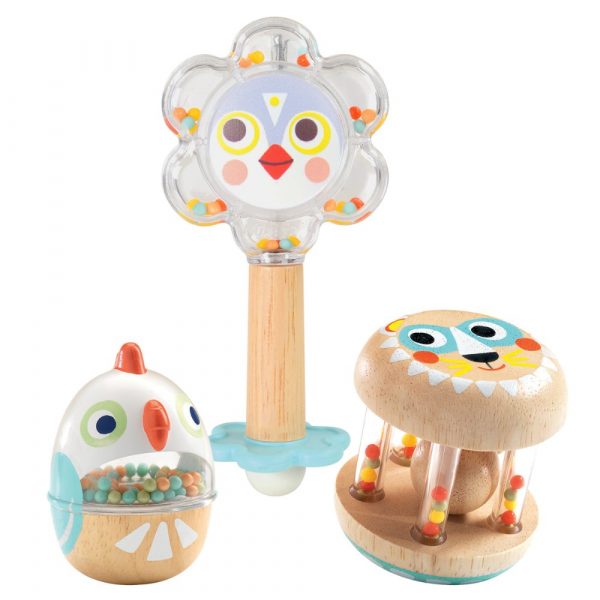 Sonaglio gabbietta con palline BabyShaki Djeco