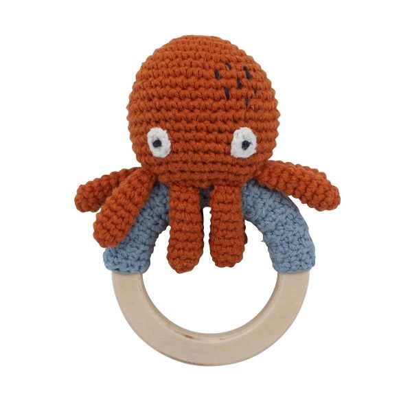 Anello sonaglio Morgan the Octopus di Sebra