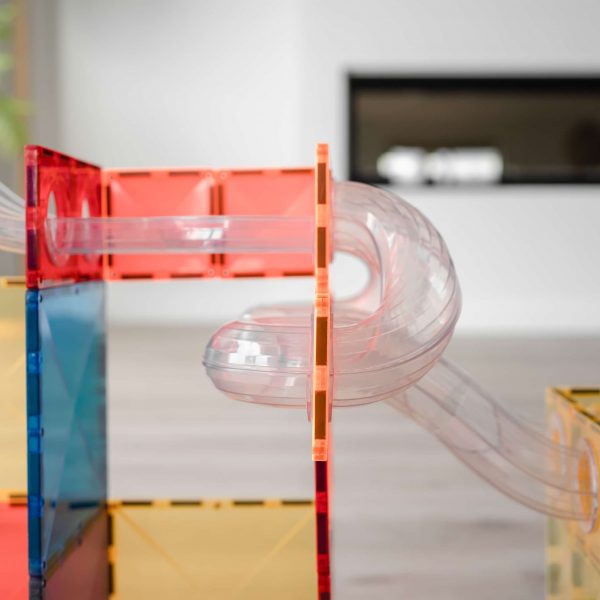 Connetix tiles costruzioni magnetiche 66 Pezzi Ball Run Expansion Pack