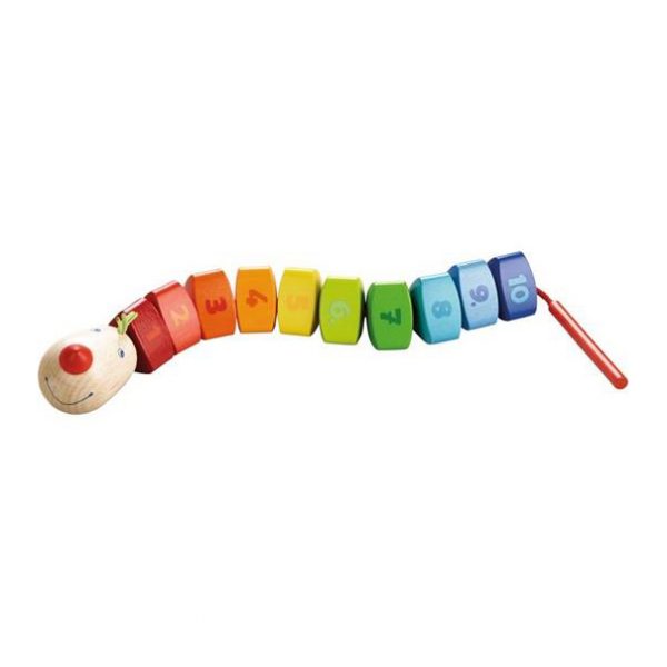 Gioco di perle da infilare Drago dei numeri HABA