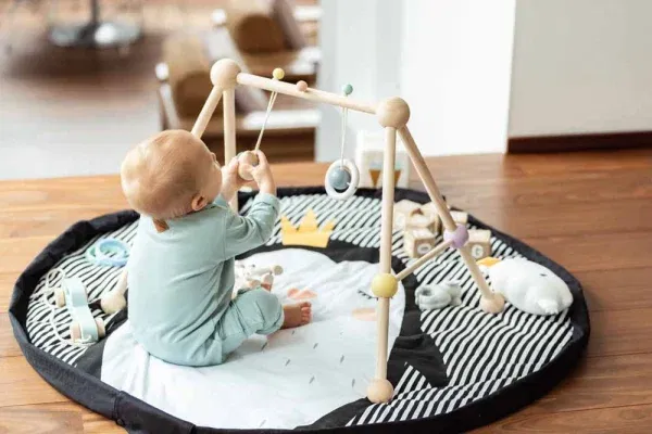 Sacco porta giochi e tappeto SOFT 2 in 1 Pinguino Play&go