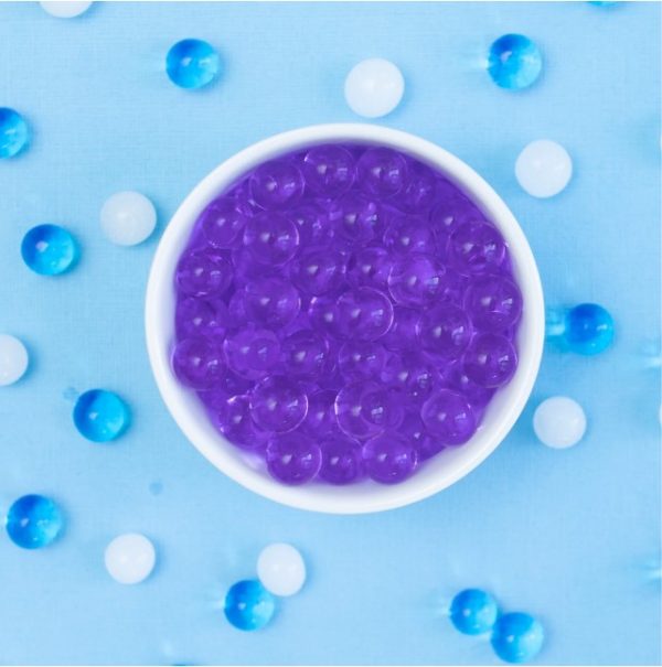 Gioco sensoriale Perle d'acqua Purple No Nasties