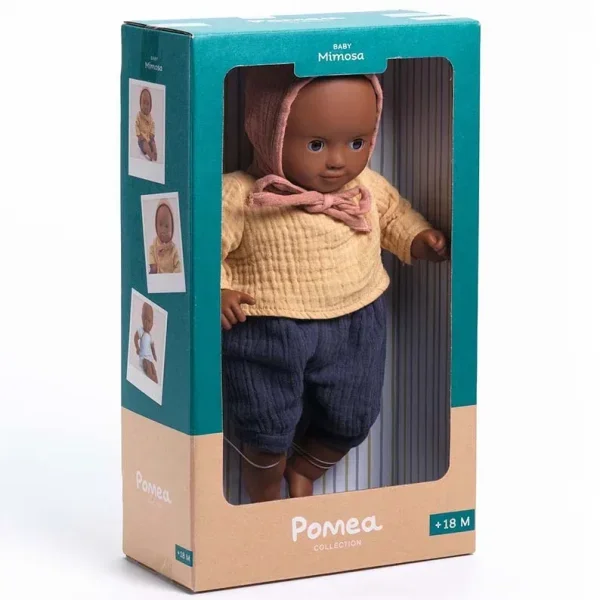 Bambola morbida MIMOSA 32 cm Pomea Djeco