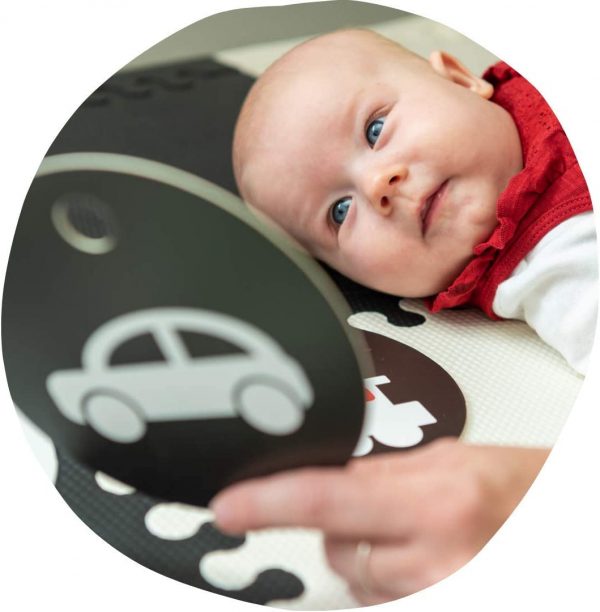 Carte a contrasto del 1° mese di vita HANNIline