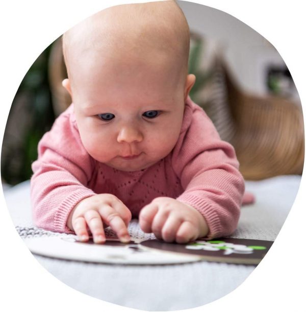 Carte a contrasto del 3° mese di vita HANNIline