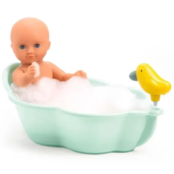 Vaschetta per bambole blu Pomea Djeco