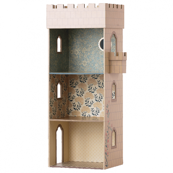 Casa delle bambole Torre Castello con specchio Maileg